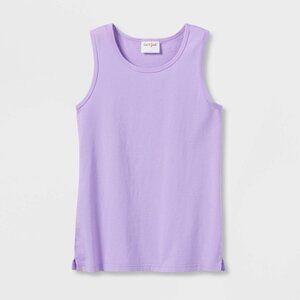 Cat & Jack Girl's Light Purple Sleeveless Tank Top